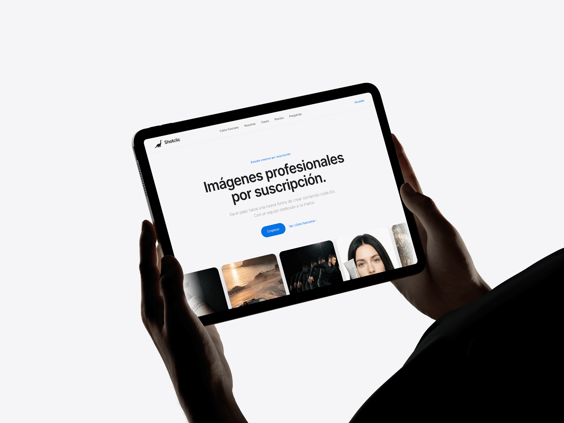 Humano: Más humano que un algoritmo. — fotografía editorial de producto Shotclic